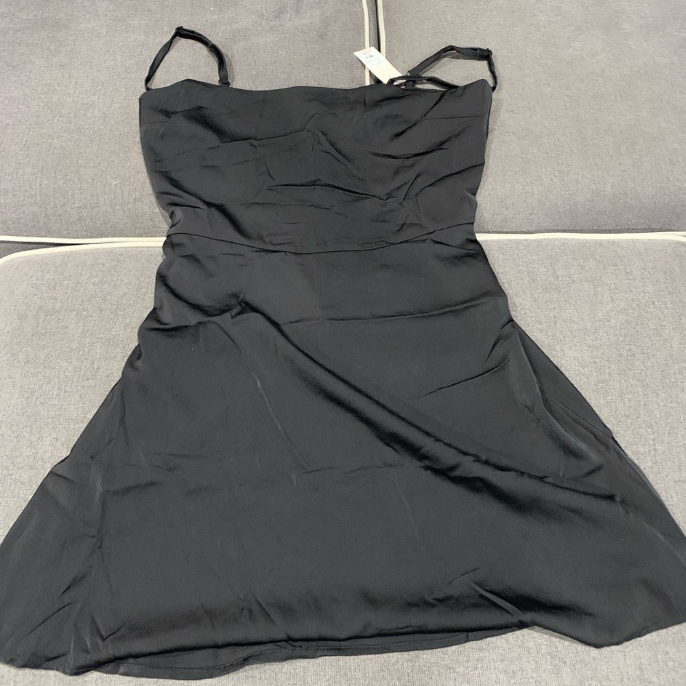 Mini black dress